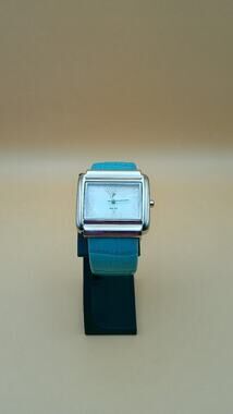 P Women's Cuff Style Watch - Square Face